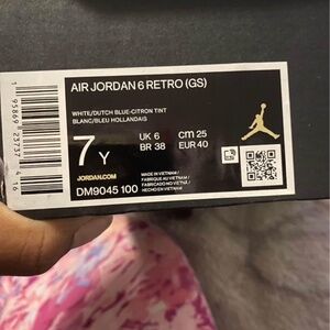 denim jordan retro 6